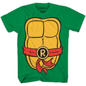 teenage mutant ninja turtles tmnt mens costume t-shirt(raphael,small)