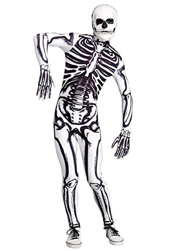 Fun Costumes Men's White Skeleton X-Large