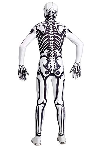 Fun Costumes Men's White Skeleton X-Large