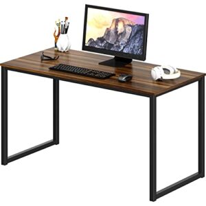 shw home office 40-inch computer desk, walnut