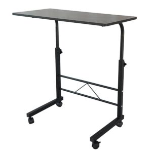 TOOMCYD Small Computer Desk, Modern Simple Style Removable Adjustable Home Office Desk, Student Study Writing Desk Black