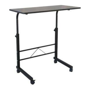 TOOMCYD Small Computer Desk, Modern Simple Style Removable Adjustable Home Office Desk, Student Study Writing Desk Black