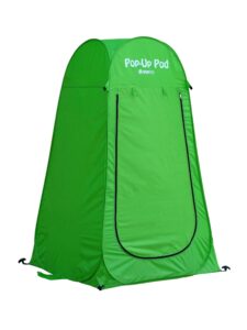 gigatent pop up pod changing room privacy shower tent – instant portable outdoor rain shelter, camp toilet for camping & beach – lightweight & sturdy, easy set up, foldable - with carry bag