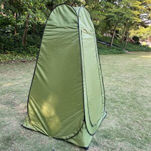 Petgin Pop Up Changing Room Privacy Tent – Instant Portable Outdoor Shower Tent, Camp Toilet, Rain Shelter for Camping & Beach with Carry Bag-Army Green