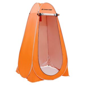 jg aurora deer pop up waterproof portable lightweight tent, suitable for camping, hiking, fishing, beach