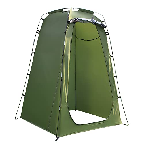 Lixada Outdoor 6FT Quick Set Up Privacy Tent Pop-up Tent, Toilet, Camp Shower, Portable Changing Room for Camping Shower Biking Toilet Beach