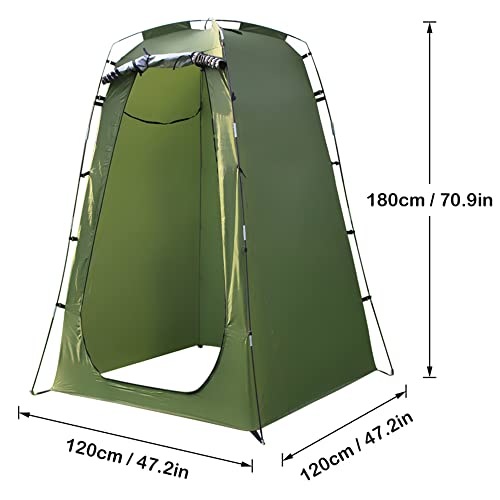 Lixada Outdoor 6FT Quick Set Up Privacy Tent Pop-up Tent, Toilet, Camp Shower, Portable Changing Room for Camping Shower Biking Toilet Beach