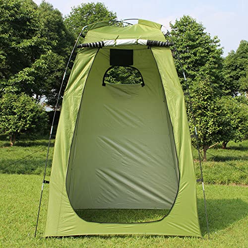 Lixada Outdoor 6FT Quick Set Up Privacy Tent Pop-up Tent, Toilet, Camp Shower, Portable Changing Room for Camping Shower Biking Toilet Beach