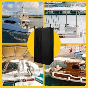 Privacy Tent for Boats, Heavy Duty Hanging Changing Room with Storage Bag, Portable Privacy Station for Pontoons