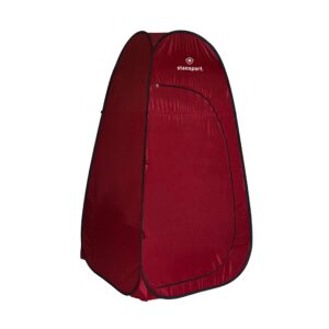 stansport pop-up privacy shelter - red (738-60)