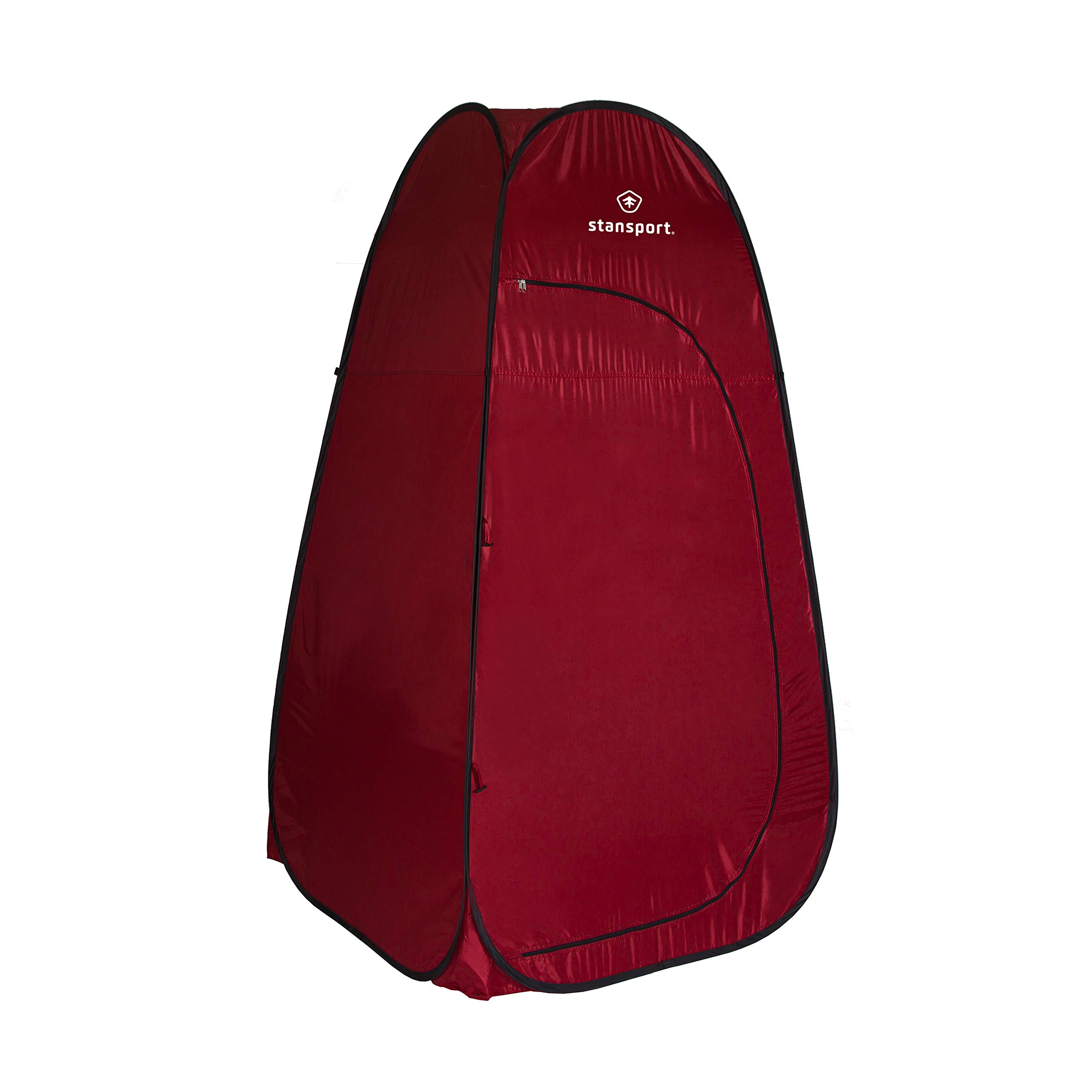 Stansport Pop-Up Privacy Shelter - Red (738-60)