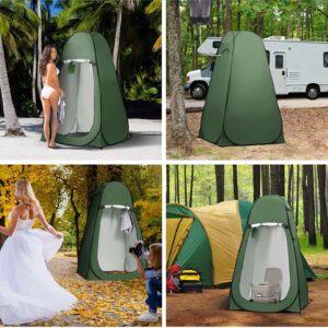 1-2 Person Pop-up Privacy Tent for Portable Toilet, Outdoor Portable Changing Room, Bathroom Tent, Cartoon Boat Changing Room, Outdoor Shower Room.Outdoor Waterproof Portable Locker Room (Pink)