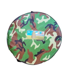 BookishBunny Camouflage Portable Camping Toilet Privacy Shower Changing Room Pop up Tent (Camo)