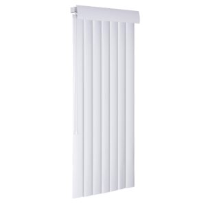 lotus & windoware smooth curved vertical, 66 by 84-inch, white