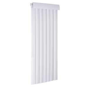 LOTUS & WINDOWARE Smooth Curved Vertical, 66 by 84-Inch, White