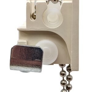 Springs Window Fashions Graber Bali G85 Control End Chain Drive Mechanism for DuraVue and Duralite Vertical Blinds