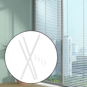 Clear Blind Wand 1 Set with Hook Detachable Vertical Window Blind Rod Stick for Window Blind Stick Wand Opener 89CM