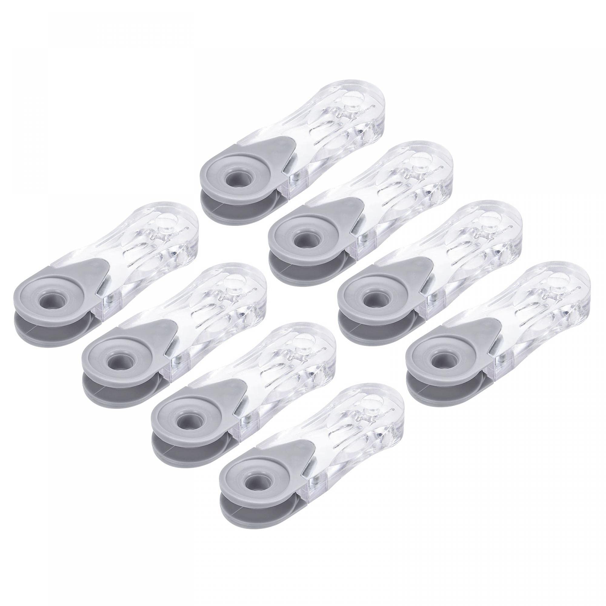 uxcell Blind Cord Weights, 8Pcs 90mm Curtain Window Shutter Beaded Chain Handle Roman Vertical Roller Shade Accessories, Grey