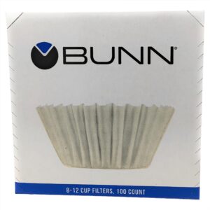 Bunn BCF100 BCF100-B 100-Count Basket Filter (Pack Of 4),White, 4