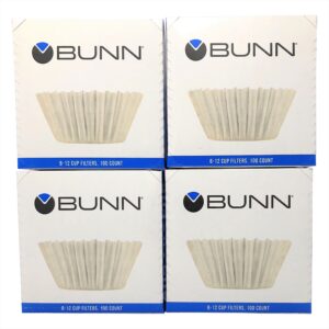 Bunn BCF100 BCF100-B 100-Count Basket Filter (Pack Of 4),White, 4