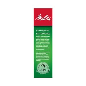 Melitta #4 Cone Coffee Filters, White, 100 Count (Pack of 6) 600 Total Filters Count - Packaging May Vary