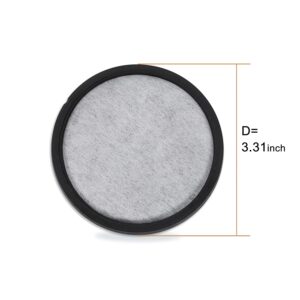 12-Pack Premium Activated Charcoal Water Filter Disk for All Mr. Coffee Models