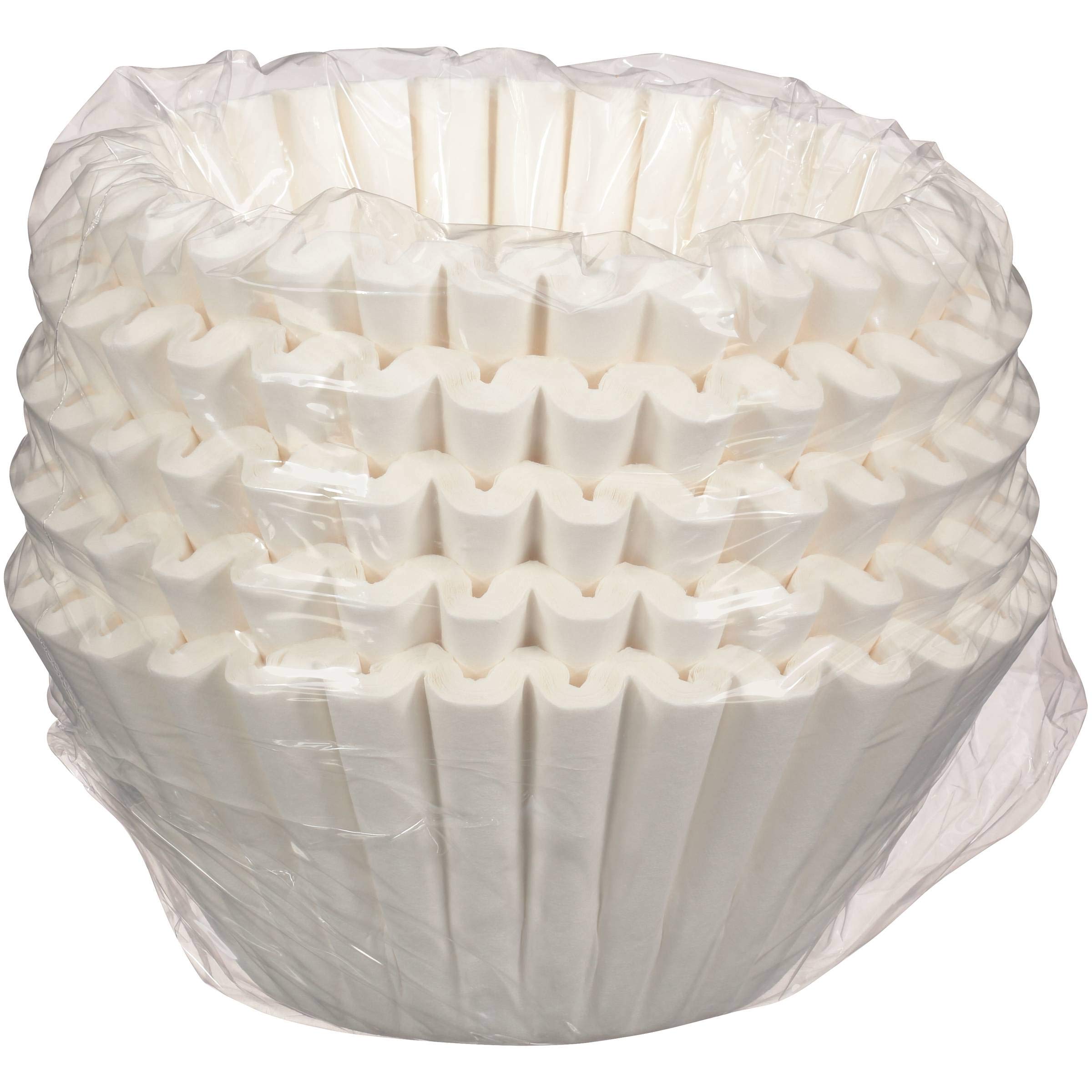 Paper Coffee Filter Fits Batch Brewers - Size 13"x 5" - 500 count (13x5)