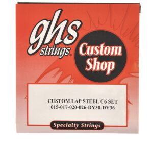 ghs electric lap steel strings c6 tuning 15-36