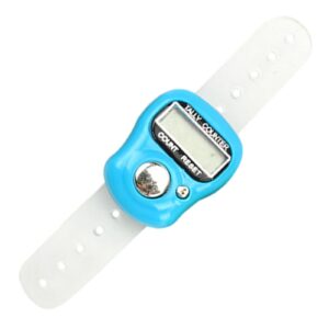 Kumprohu Click Counter | Finger Tally Counter with Digital Display - Portable Number Clicker Counter for Golf, Adjustable Resettable Finger Tally Counter for Lap Crochet Coaching