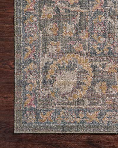 Loloi Chris Loves Julia x Rosemarie Stone/Multi 9'-0" x 12'-0" Area Rug