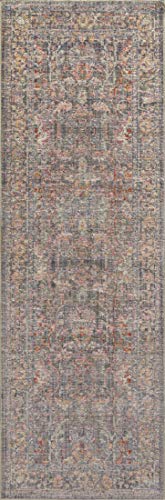 Loloi Chris Loves Julia x Rosemarie Stone/Multi 9'-0" x 12'-0" Area Rug