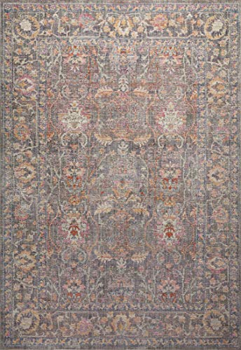 Loloi Chris Loves Julia x Rosemarie Stone/Multi 9'-0" x 12'-0" Area Rug