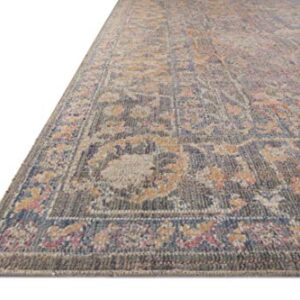 Loloi Chris Loves Julia x Rosemarie Stone/Multi 9'-0" x 12'-0" Area Rug