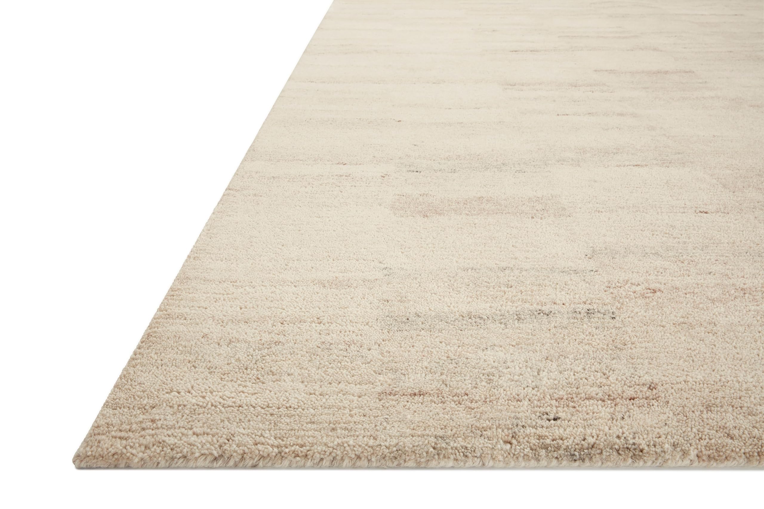 Loloi Amber Lewis x Loloi Rocky Collection ROC-03 Natural / Fog, 9'-3" x 13', Area Rug