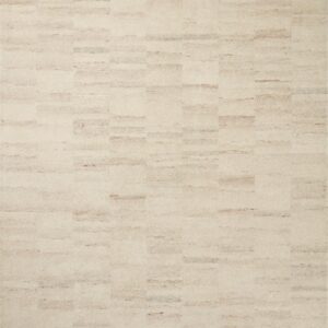 Loloi Amber Lewis x Loloi Rocky Collection ROC-03 Natural / Fog, 9'-3" x 13', Area Rug