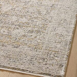 Loloi Amber Lewis x Alie Gold/Beige 9'-6" x 13'-1" Area Rug