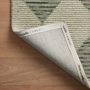 Loloi Chris Loves Julia x Francis Spa/Granite 7'-9" x 9'-9" Area Rug