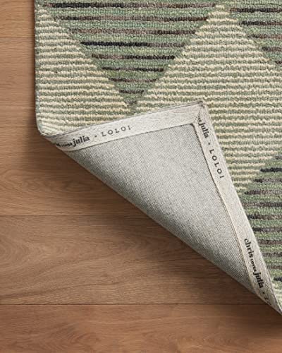 Loloi Chris Loves Julia x Francis Spa/Granite 7'-9" x 9'-9" Area Rug