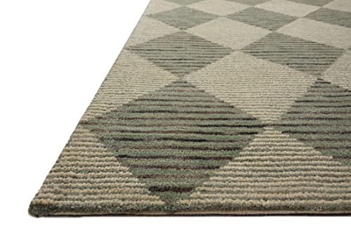 Loloi Chris Loves Julia x Francis Spa/Granite 7'-9" x 9'-9" Area Rug