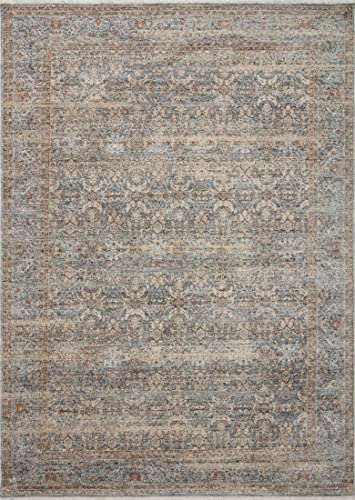 Loloi Angela Rose x Blake Ocean/Mocha 7'-10" x 10'-2" Area Rug