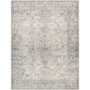 Becki Owens x Surya Margot Medallion Area Rug , 7'10" x 10', Light Grey