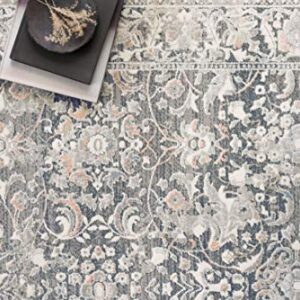 Loloi II Lucia Collection LUC-01 Grey/Sunset 9'-3" x 13'-3" Area Rug