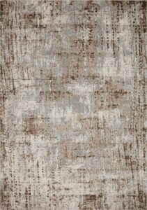 loloi ii austen collection aus-01 area rug 7'-10" x 10'-6" natural/mocha rectangular 0.38" thick