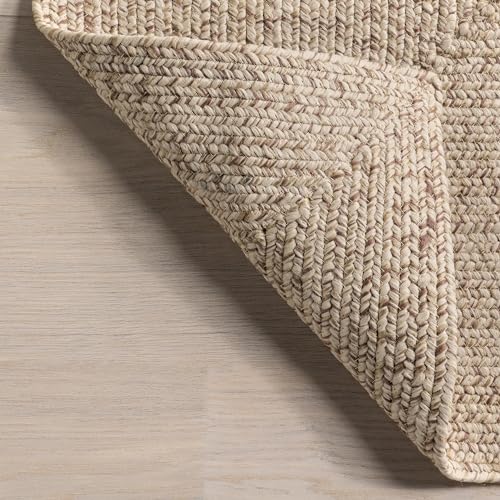 nuLOOM Wynn Braided Indoor/Outdoor Area Rug, 5x8, Tan