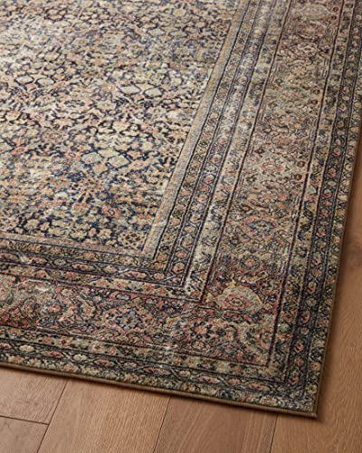 Loloi Amber Lewis x Morgan Denim/Multi 8'-3" x 11'-3" Area Rug