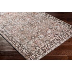 Artistic Weavers Aurear Printed Oriental Area Rug, 7'10" x 10'2", Taupe/Rose