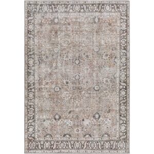 Artistic Weavers Aurear Printed Oriental Area Rug, 7'10" x 10'2", Taupe/Rose