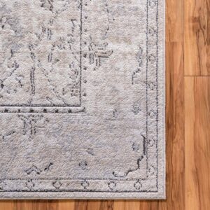 Rugs.com Oregon Collection Rug – 9' x 12' Ivory Low-Pile Rug Perfect for Living Rooms, Large Dining Rooms, Open Floorplans