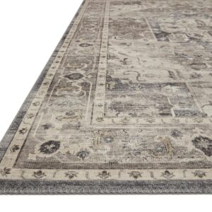 Loloi II Hathaway Steel/Ivory 9'-0" x 12'-0" Area Rug