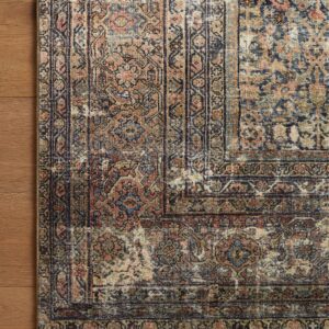 Loloi Amber Lewis x Morgan Denim/Multi 2'-3" x 11'-6" Runner Rug